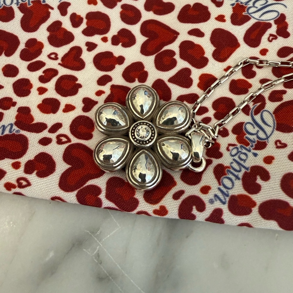 NWT Brighton Bellissima Fiore Blues Reversible Necklace (Style #JM7483) - Picture 5 of 8